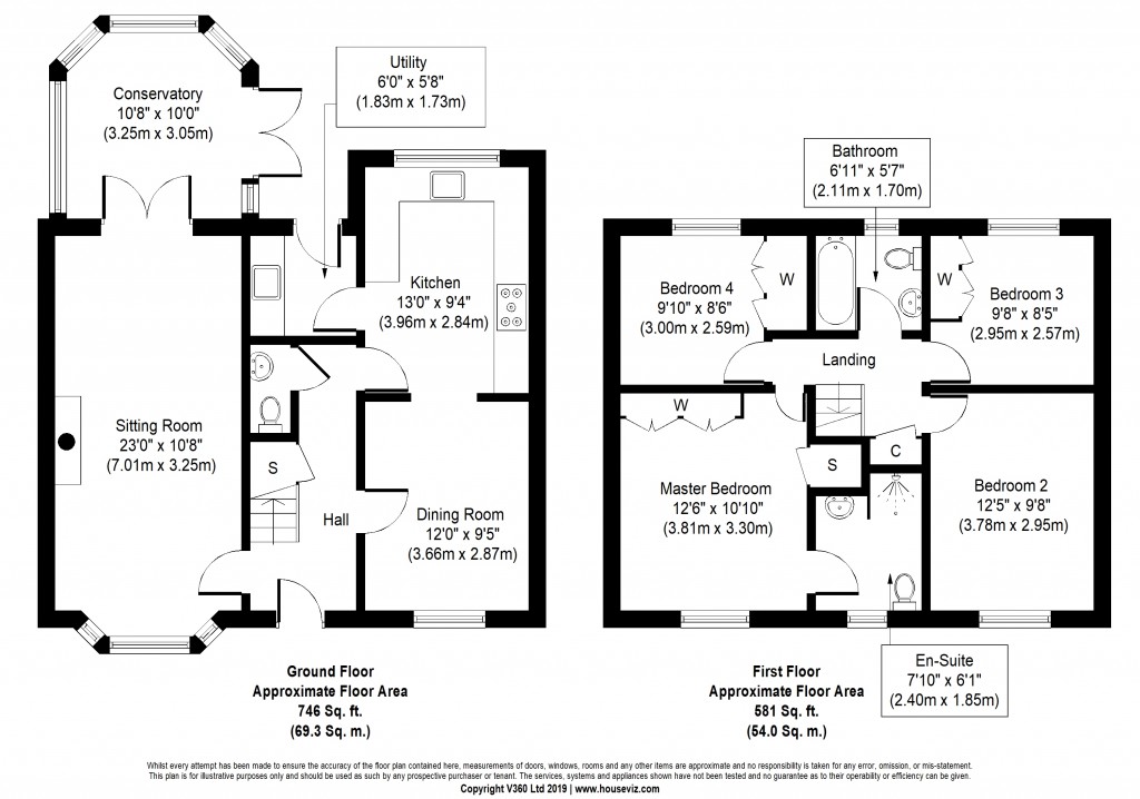 Floorplans For Crofters Mill, Sutton-in-Craven