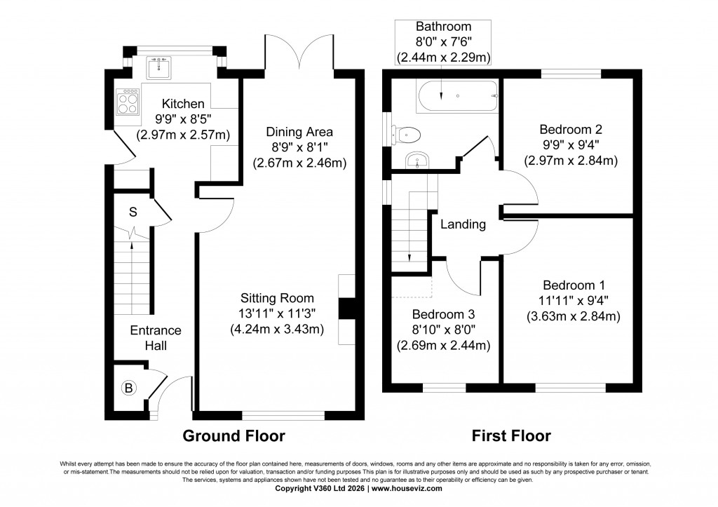 Floorplans For Moorview Way, Skipton