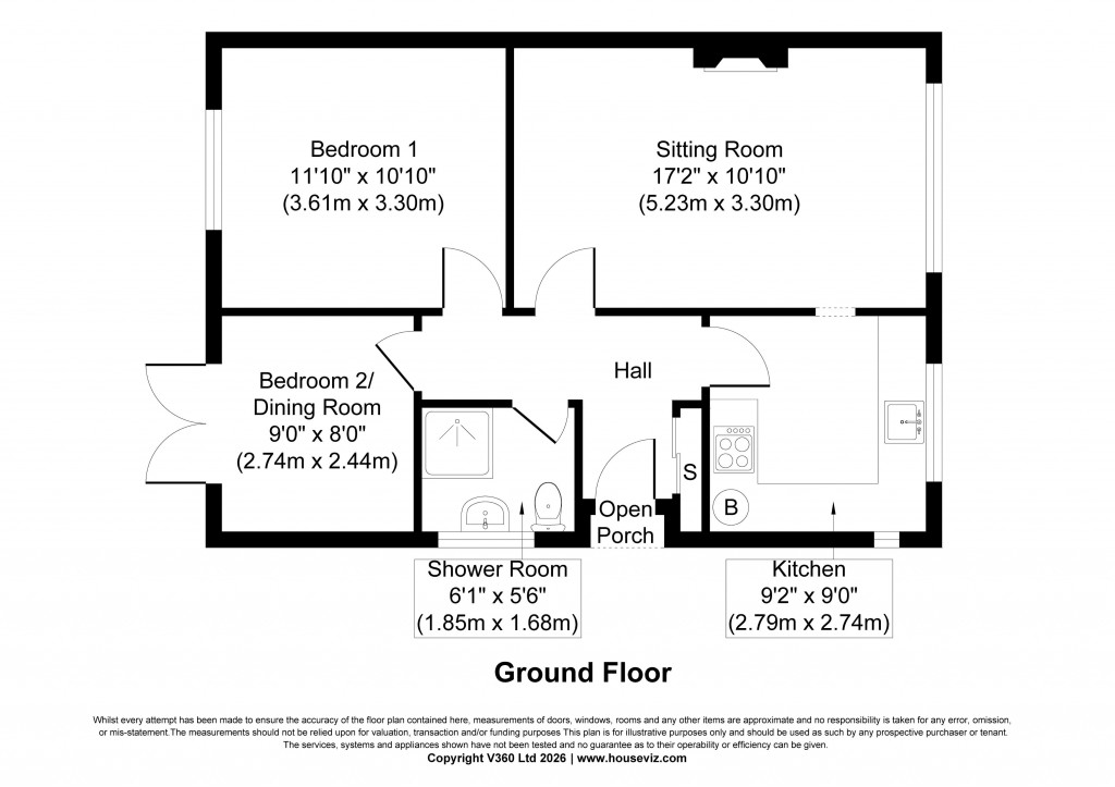Floorplans For Garforth Avenue, Steeton