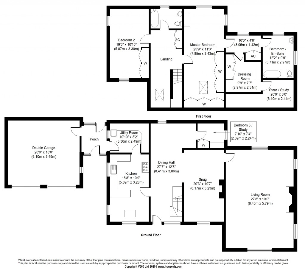 Floorplans For Otterburn, Bell Busk, Skipton