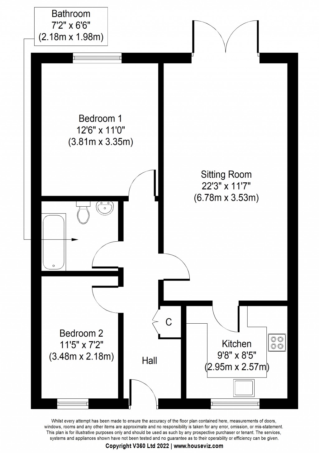 Floorplans For Lumb Croft, Sutton-in-Craven