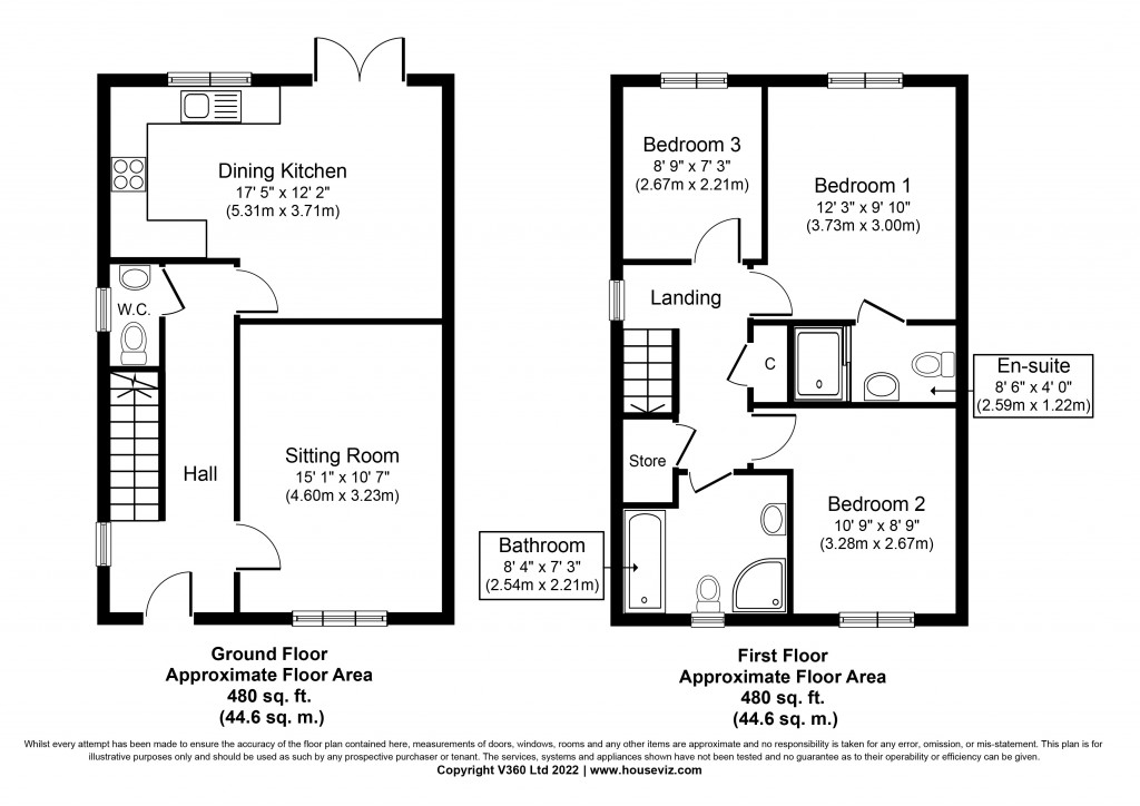 Floorplans For Longfield Place, Steeton