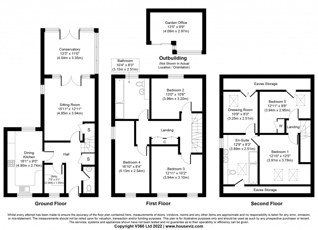 Floorplans For Crofters Mill, Sutton-in-Craven