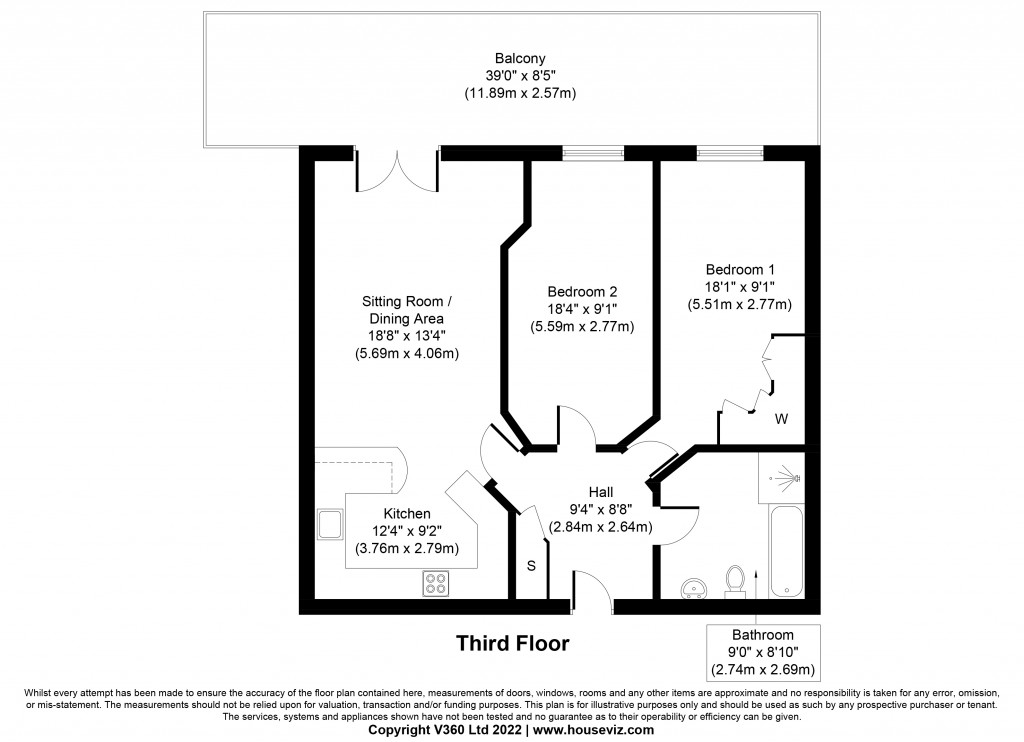 Floorplans For Sutton Court, Cornmill Walk, Sutton-in-Craven