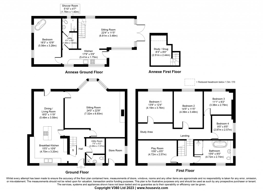 Floorplans For Coniston Cold, Skipton