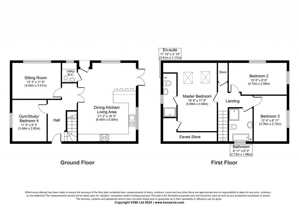 Floorplans For Hawkcliffe View, Silsden