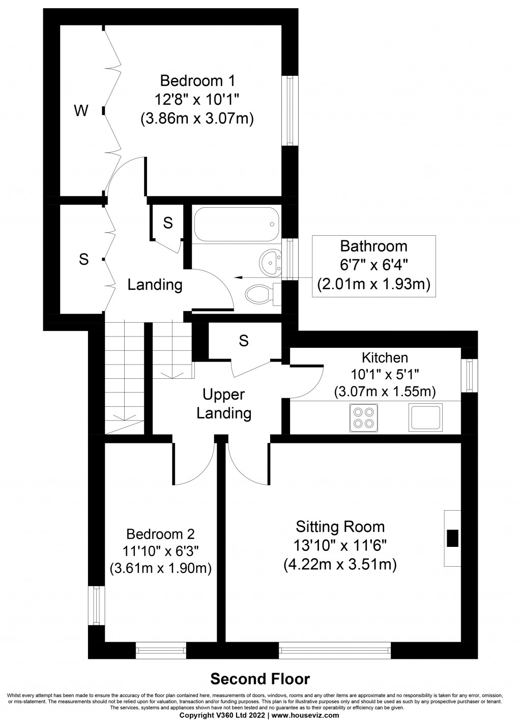 Floorplans For Harewood House, Skipton Road, Eastburn